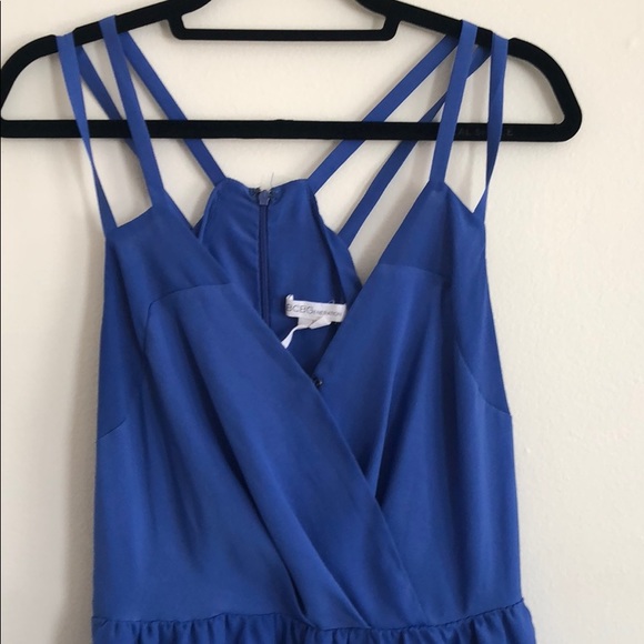 BCBGeneration Strappy Blue Dress - Picture 2 of 3